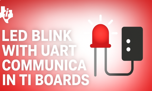 LED BLINK UART CC1354