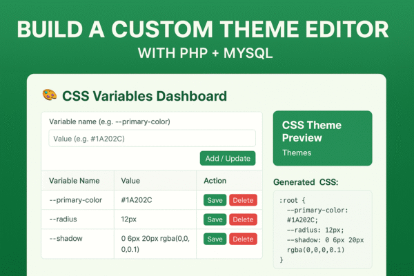 css theme editor