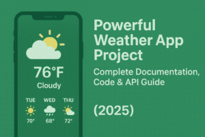 Weather App Project