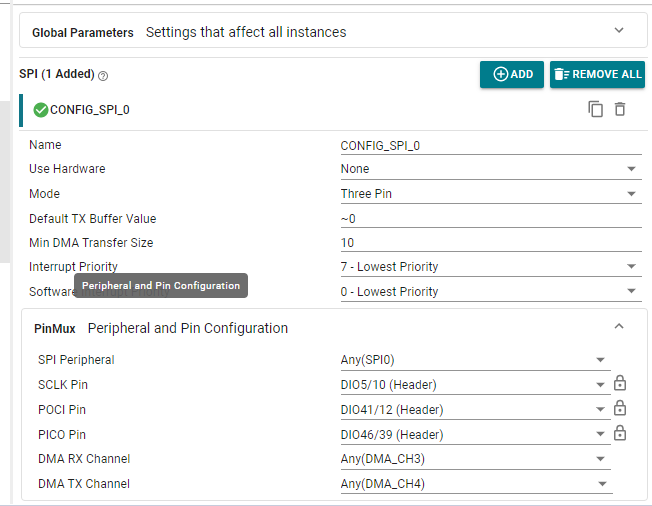 DAC8551 SPI Interface 