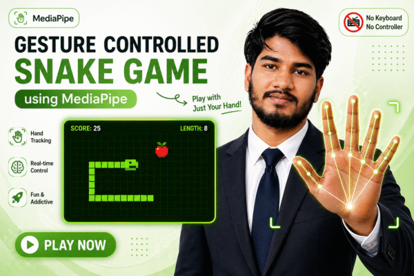 Gesture Controlled Snake Game